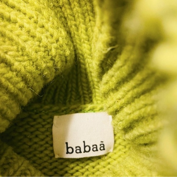 Babaa no 17 Guava wool sweater - Picture 3 of 4